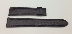 【送料無料】腕時計 ブレスレットエンクロコダイルカミーユフォーリングボルドーフォンセテールbracelet en crocodile camille fournet couleur bordeaux fonce taille 18|hokushin