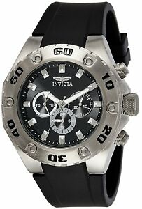 【送料無料】腕時計 インビクタクロノグラフクォーツポリウレタンストラップ21563 invicta specialty mens chronograph quartz watch with polyurethane strap|hokushin