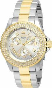 【送料無料】腕時計 インビクタエンジェルツートンゴールドステンレスクリスタルクォーツウォッチinvicta angel womens twotone gold stainless crystal quartz watch 16998 40mm|hokushin