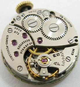 【送料無料】腕時計　レディジラールペルゴlady girard perregaux 8809 871 watch movement for part