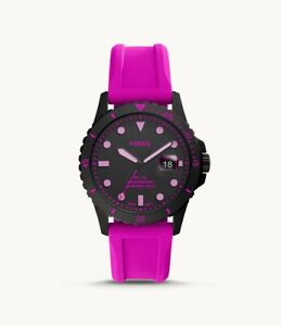 【送料無料】腕時計 ピンクシリコンウォッチ fb01 threehand date pink silicone watch fs5685|hokushin