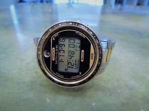 【送料無料】腕時計　ヴィンテージレアタイムックスマイクロソフトデータリンクウォッチラーケースデータリンクvintage rare timex microsoft data link 150 astronaut watch large case datalink｜hokushin