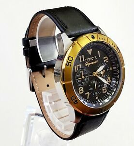 【送料無料】腕時計　レアユニークメンズクロノグラフウォッチシグネチャーrare,unique mens chronograph watch invicta signature ii 7284｜hokushin