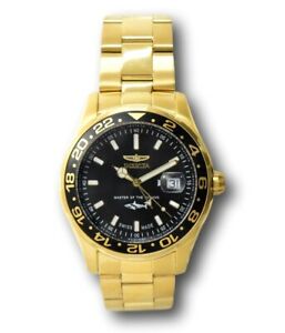 【送料無料】腕時計　インビクタプロダイバーマスターゴールドスイスメイドウォッチinvicta pro diver 25822 master of the oceans gold swiss made gmt watch｜hokushin 19,695円