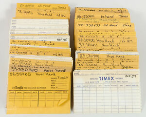 【送料無料】腕時計 ヴィンテージシステムタイムスハンズアウトhuge vintage parts system of timex hands out of a watchmakers estate|hokushin