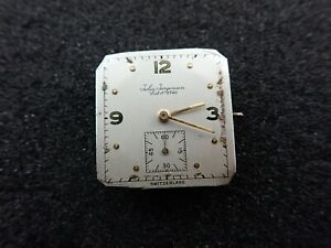 【送料無料】腕時計 ヴィンテージメンズジュールユルゲンセンムーブメントvintage mens jules jurgensen wristwatch movement cal 1000|hokushin