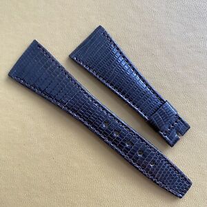 【送料無料】腕時計　オリジナルヴィンテージロンジントリザードレザーウォッチストラップエンドoriginal vintage longines genuine lizard leather watch strap245mm ends nos｜hokushin