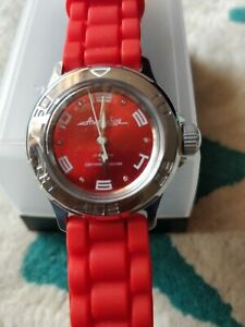 【送料無料】腕時計　ボストークアンフィビアレディースレディースダイブウォッチデスパッチロシアvostok amphibia ladies womens dive watch 100m uk despatch made in russia｜hokushin