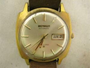【送料無料】腕時計 ヴィンテージベンラスメンスイスvintage benrus sea lord automatic mens swiss wrist watch|hokushin