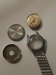 【送料無料】腕時計 ヴィンテージマーリンクラウンvintage 1956 timex marlin waterproof watch missing crown|hokushin