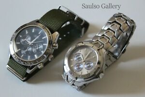 【送料無料】腕時計 コレクションゲスクロノグラフtwo guess chronograph watches from prominent estate collection|hokushin