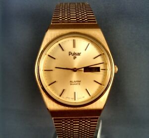【送料無料】腕時計 レアパルサーアラームウォッチrare 1984 pulsar y9607039 alarm watch|hokushin