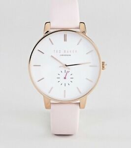 【送料無料】腕時計 テッドベイカーオリビアアナログクォーツウォッチレザーストラップted baker olivia analogue quartz watch with leather strap te50310003|hokushin