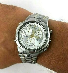 【送料無料】腕時計 オロロジョブロヴァクロノクアルツォアラームウオモアッチャオorologio bulova chrono quarzo alarm 38mm uomo acciao