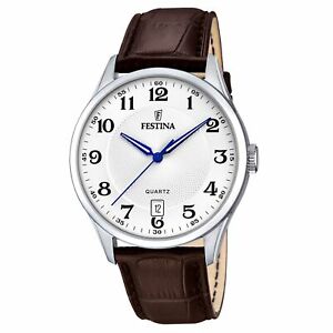 【送料無料】腕時計　フェスティナメンズブラウンレザーfestina f204261 mens brown leather wristwatch