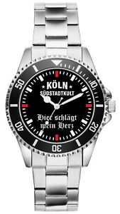 【送料無料】腕時計　ケルンアイテムアイデアファンウォッチkoln geschenk artikel idee fan uhr 2338