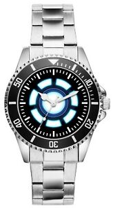 【送料無料】腕時計　アークリアクタートニースタークファンウォッチarc reactor reaktor nukular tony stark geschenk fan uhr 1239｜hokushin
