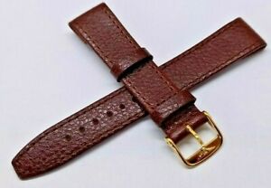 【送料無料】腕時計　ロンジンメンズレザーウォッチストラップlongines mens leather watch strap