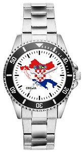 【送料無料】腕時計 クロアチアクロアチアアイテムクロアチアゲストフラッグウォッチkroatien geschenk kroatische artikel kroaten gast fahne flagge uhr 1098|hokushin