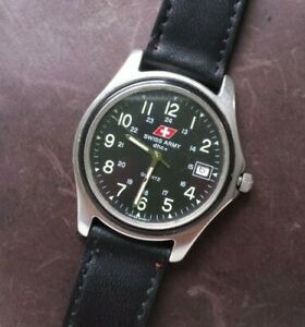 【送料無料】腕時計　スイスクォーツヴィンテージ90s swiss army dhc quartz vintage｜hokushin