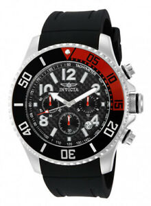 【送料無料】腕時計　インビクタメンズプロダイバークロノステンレススチールポリウレタンinvicta mens pro diver chrono 100m stainless steel polyurethane watch 13727