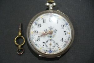 【送料無料】腕時計　アンシエンヌモントルグーセットアルジャンダンスレタットネフォンピオンネパancienne montre gousset argent dans letat ne fonctionne pas｜hokushin