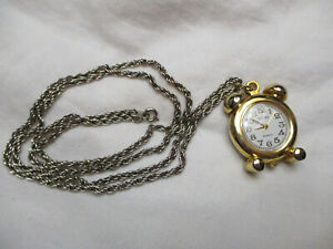 【送料無料】腕時計　フューチュラゴールドトーンペンダントfutura goldtone pendant watch 20,146円