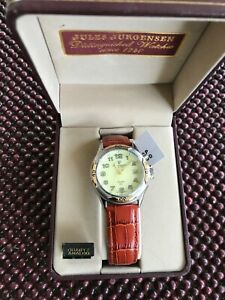 【送料無料】腕時計　ジュールユルゲンセンメンスクォーツウォッチjules jurgensen mens quartz el watch