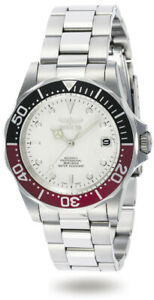 【送料無料】腕時計　インビクタメンズプロダイバーコレクションシルバートーンウォッチinvicta mens pro diver collection automatic silvertone watch 9404｜hokushin