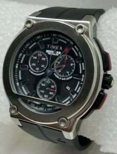 【送料無料】腕時計　タイムスアイアンマントライアタロンステンレスクロノグラフウォッチバッテリーtimex ironman triathalon stainless steel chronograph watch t5k354 battery｜hokushin
