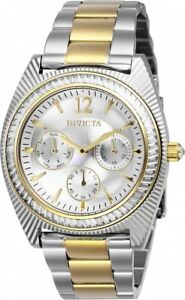 【送料無料】腕時計 インビクタエンジェルクォーツクロノグラフツートーンステンレススチールinvicta womens angel quartz chronograph two tone stainless steel watch 26744