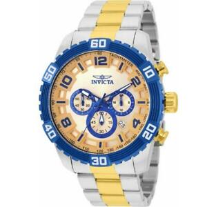 【送料無料】腕時計　インビクタプロダイバータキメータメンズツートーンクロノグラフウォッチinvicta pro diver 25981 mens twotone chronograph watch with tachymeter｜hokushin