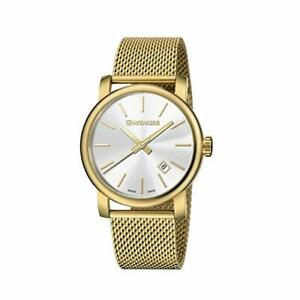 【送料無料】腕時計　ヴェンゲルメンズスイスメイドアナログクォーツゴールドステンレスwenger 40mm mens swiss made 011041120 analogue quartz gold stainless steel