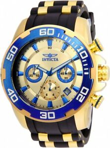 【送料無料】腕時計　インビクタメンズプロダイバークロノグラフポリウレタンスイスクォーツウォッチinvicta mens 50mm pro diver chronograph gt polyurethane swiss quartz watch 22343｜hokushin