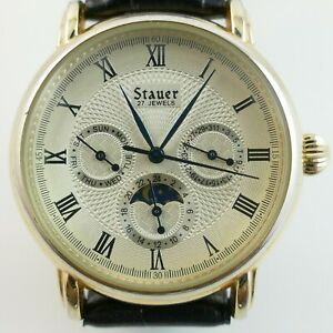 【送料無料】腕時計　スタウアーstauer 27 jewels automatic 20193 wristwatch