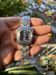 【送料無料】腕時計　ティチンウォッチヴィンテージレディスチールticin watch vintage automatic lady steel