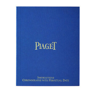 【送料無料】腕時計　クロノグラフウォッチpiaget watch instructions for chronographs with perpetual date movement booklet