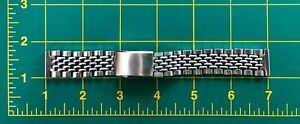 【送料無料】腕時計　ビンテージドッグステンレススチールブレスレットビーズvintage 18mm f dog beads of rice stainless steel bracelet 21,155円
