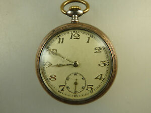 【送料無料】腕時計　アールデコメンズポケットウォッチジュリアスエプルシルバーart deco herrentaschenuhr julius epple silber um 1925 58214