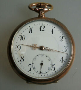 【送料無料】腕時計　オープンメンズシルバーgute ene herrentaschenuhr silber um 1900 60291
