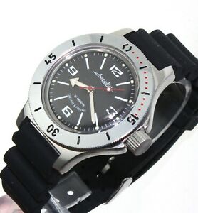 【送料無料】腕時計　ボストークアンフィビアダイバーウォッチオロオロジョルッソvostok amphibia diver watch orologio russo 120509｜hokushin