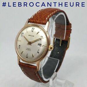 【送料無料】腕時計　アーヴルルビベルモントルヴィンテージキャリバーメカニークロルサarvor 17 rubis date belle montre vintage calibre mecanique lorsa p75a circa 1970｜hokushin
