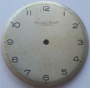 【送料無料】腕時計　クォントブラットiwc zifferblatt fur cal 89 o 31,40mm