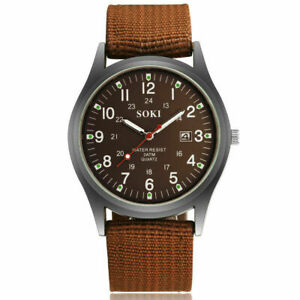 【送料無料】腕時計　ソキクォーツバッテリーアナログ sokiarmy quartzbattery analogue wristwatch fully guaranteed