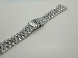 【送料無料】腕時計　プレジデントステンレススチールブラシドウォッチストラップブレスレット
