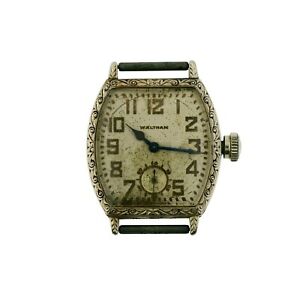 【送料無料】腕時計　ウォルサムヴィンテージマニュアルベゼルwaltham vintage manualwind wristwatch with engraved bezel