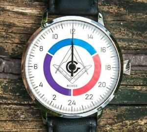 【送料無料】腕時計　フリーメーソンウォッチromek 24 the worlds first 24hour masonic watch now 99 samp;h｜hokushin 22,185円