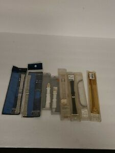 【送料無料】腕時計　ヴィンテージストラップロットlot of 8 vintage nos womens wrist watch replacement straps