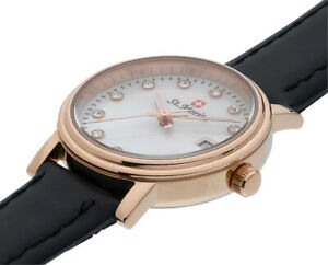 【送料無料】腕時計　レディースロータリーサンモリッツスイスメイドレディースレザーストラップウォッチladies rotary st moritz swiss made womens leather strap watch ls0361741 bnib