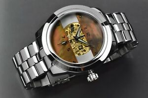 【貨物輸送無料】ウオッチ アラゴンホライゾンスケルトンaragon a125brn horizon 42 skeleton automatic